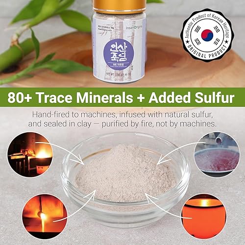 Miniatura 6 de INSAN Bamboo Salt Ultimate Purple 9x Tostado (Polvo) 8.47 oz