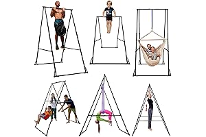 KHANH TRINH Foldable Yoga Trapeze Swing
