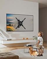 Vista 9 de FORGING MOUNT Soporte de pared giratorio para televisores de 13 a 49 pulgadas, soporte de pared extensible vertical y horizontal, soporte de TV