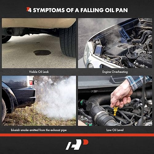 Miniatura 8 de A-Premium Sump de aceite de motor con tapón de drenaje compatible con Volkswagen Jetta 2004-2011, Beetle 2004-2005, Golf 2005-2011, L4 2.0L