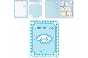 15 PCS Cute Sticky Notes Set, Kawaii Sticky Memo Book