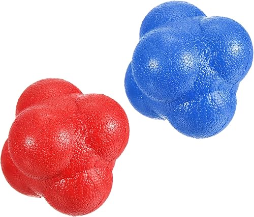 PATIKIL Bounce Reaction Balls Coordination Training Ball Agility Trainer TPR para Speed Reflex