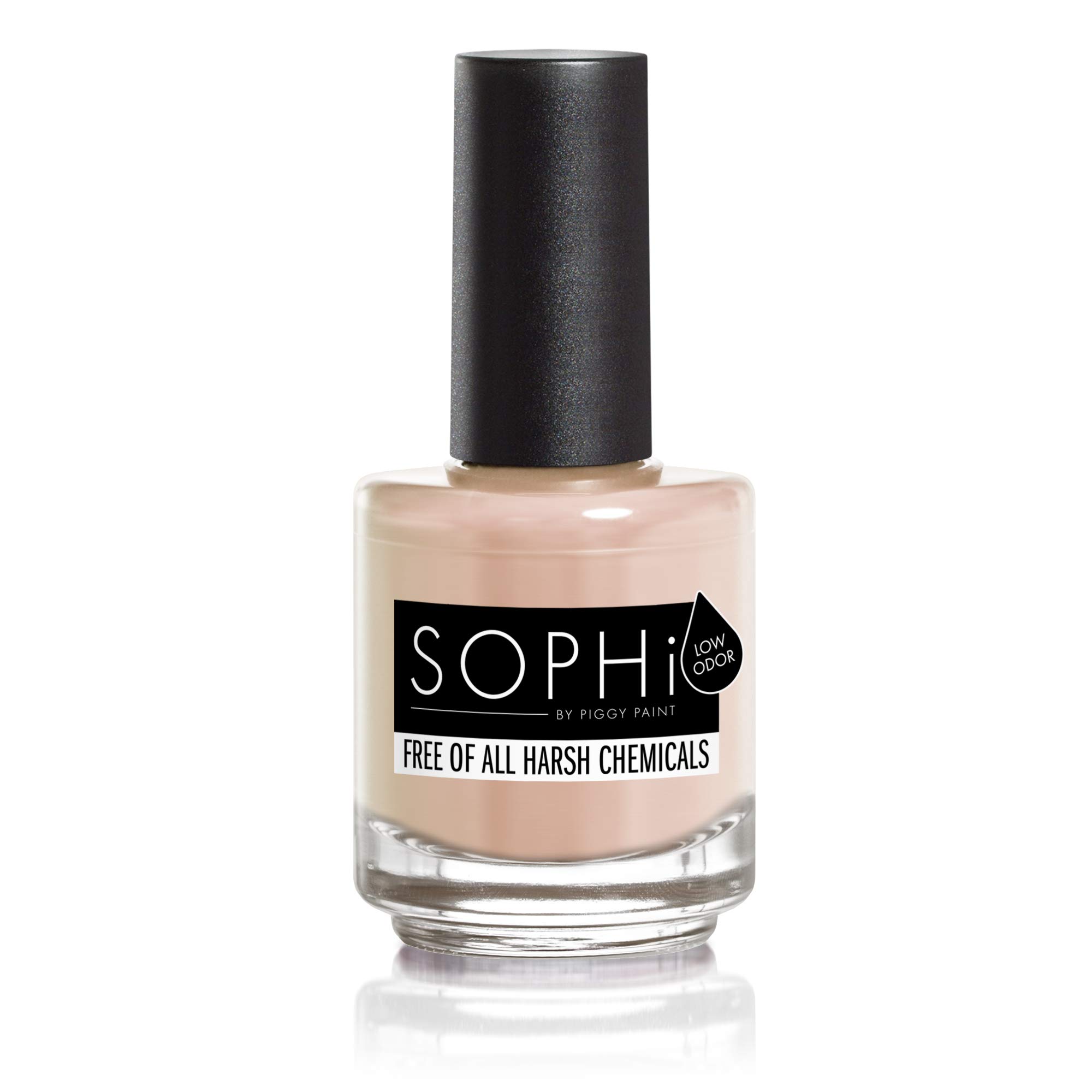 SOPHi Non Toxic Low Odour Cruelty Free Vegan Nail Polish Sheet Neutral Creamy Colour (French Latte)