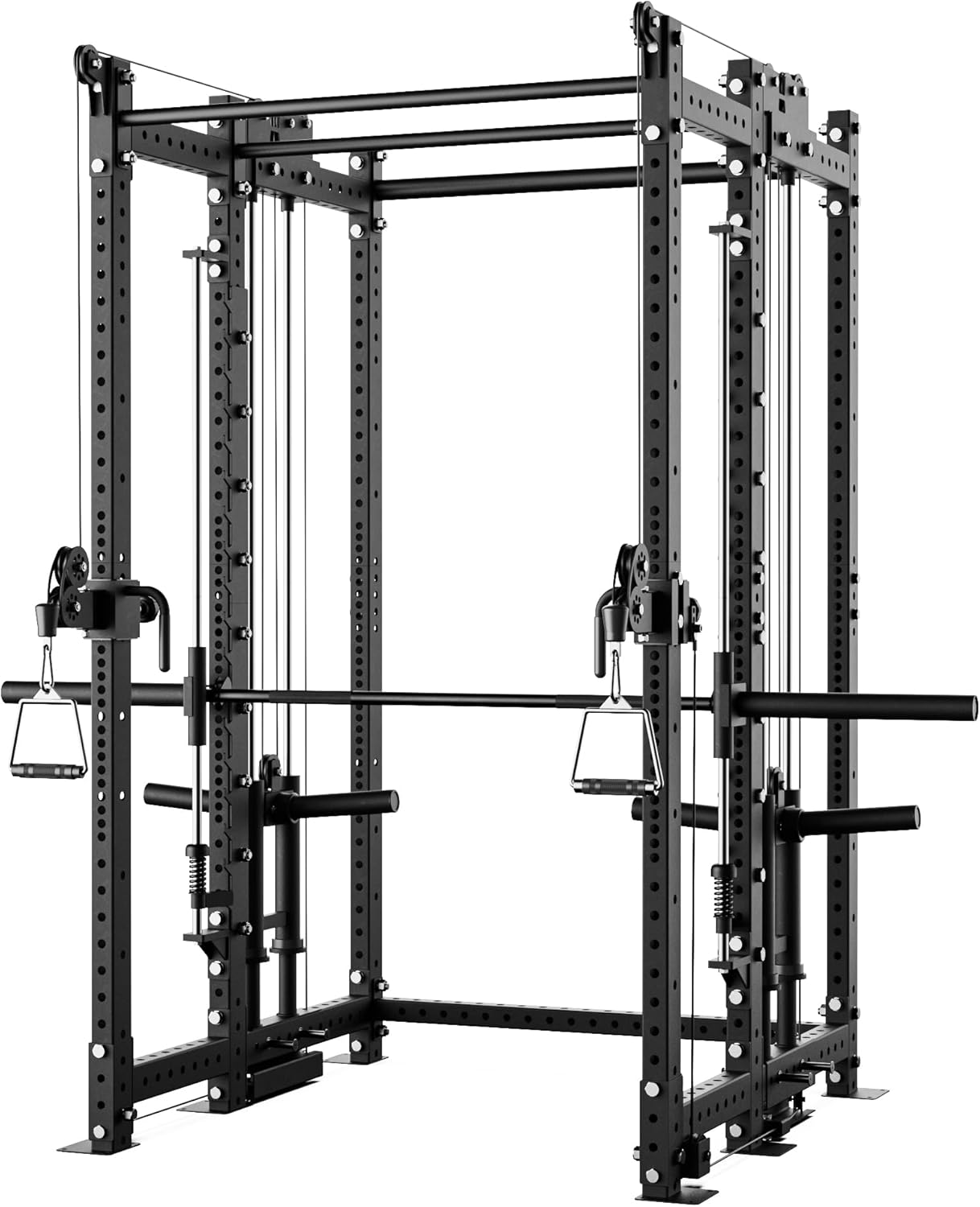 Synergee Synergee Power Cage – Smith Machine & Plate Loaded Cable Crossover with 11-Gauge Steel