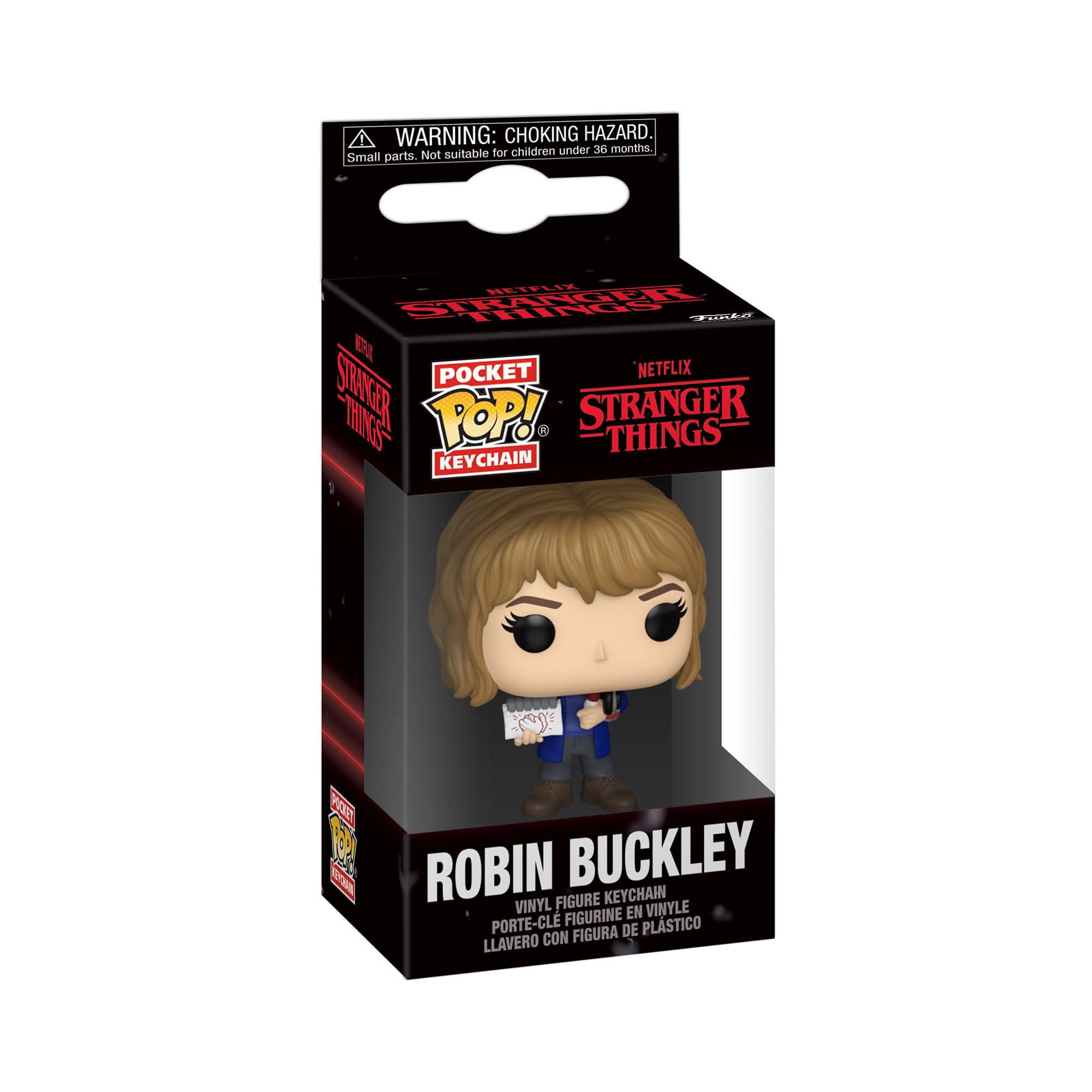 Amazon | Funko Pop!キーチェーン:ストレンジャー・シングス - ロビン