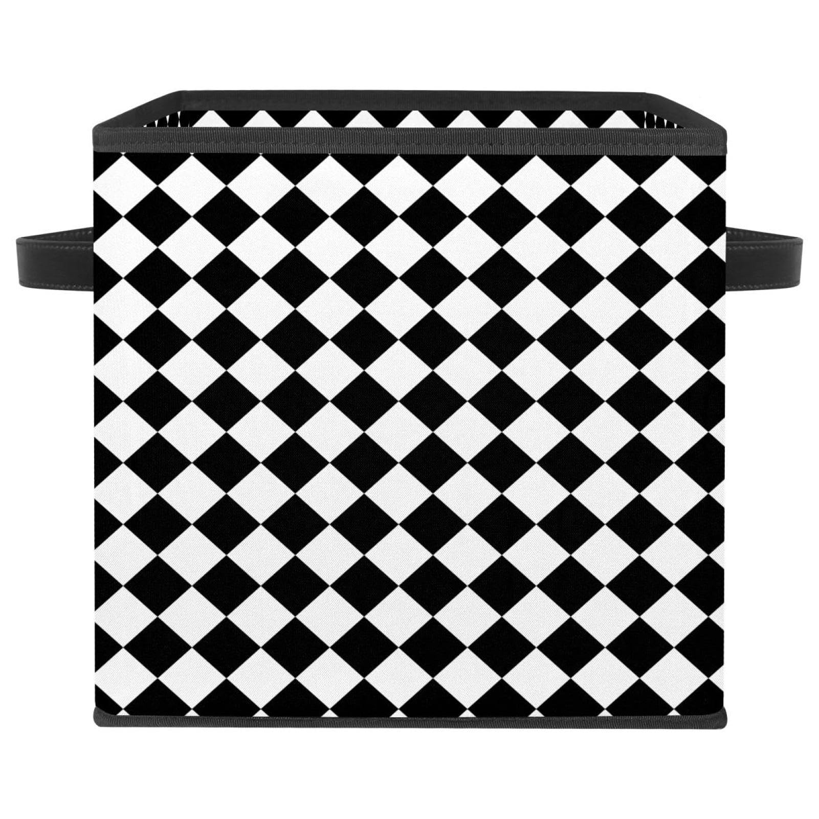 Boîte de rangement tissu pliable panier cube pour jouets et livres maison