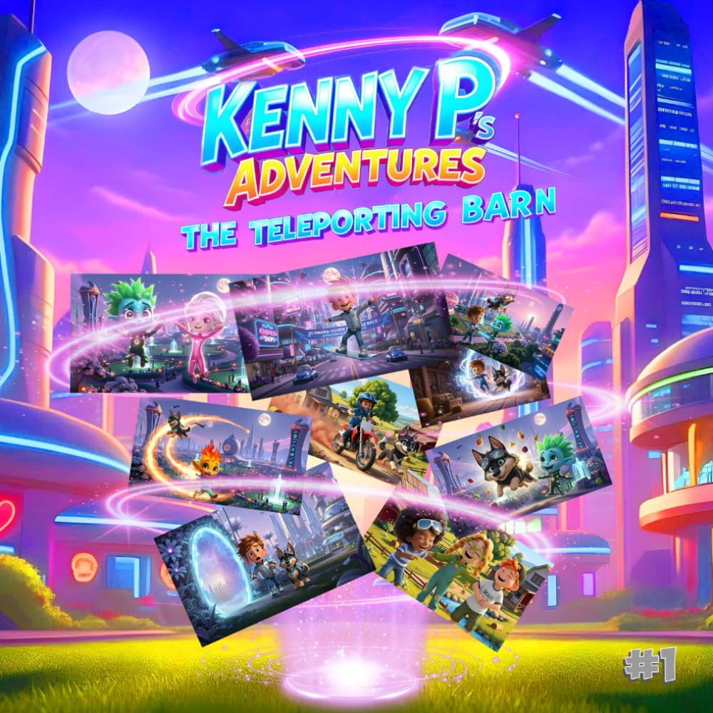 Kenny P's Adventures: Book #1 - The Teleporting Barn: A Heartwarming Space Adventure That Teaches Kids the Power of Kindness, Sharing, and Acceptance