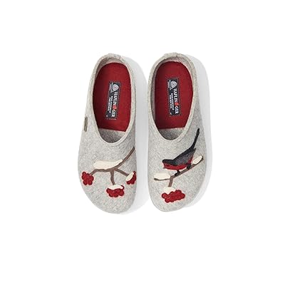 Haflinger Winterbird Shoes Silver Grey