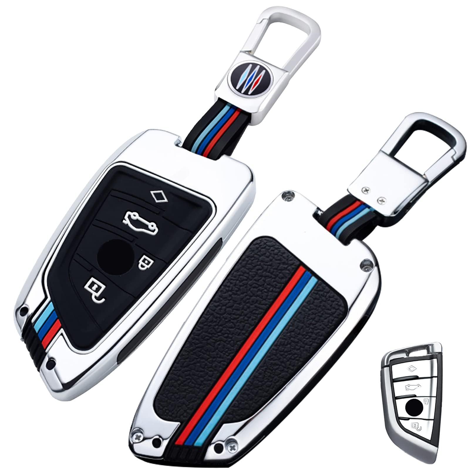 BMW Key Fob Cover Case with Keychain