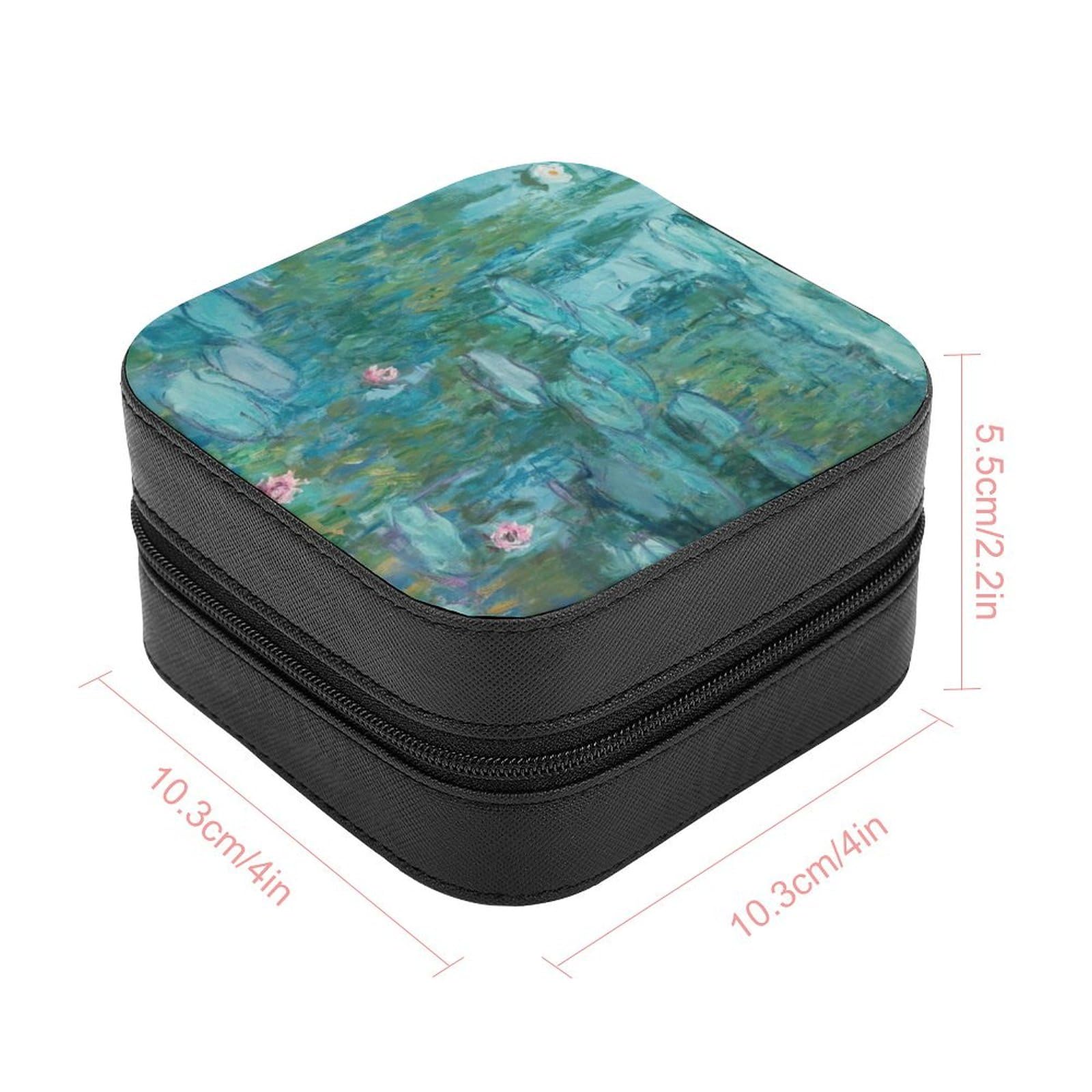 Amazon｜クロード・モネ 睡蓮 油絵風 ジュエリーボックス