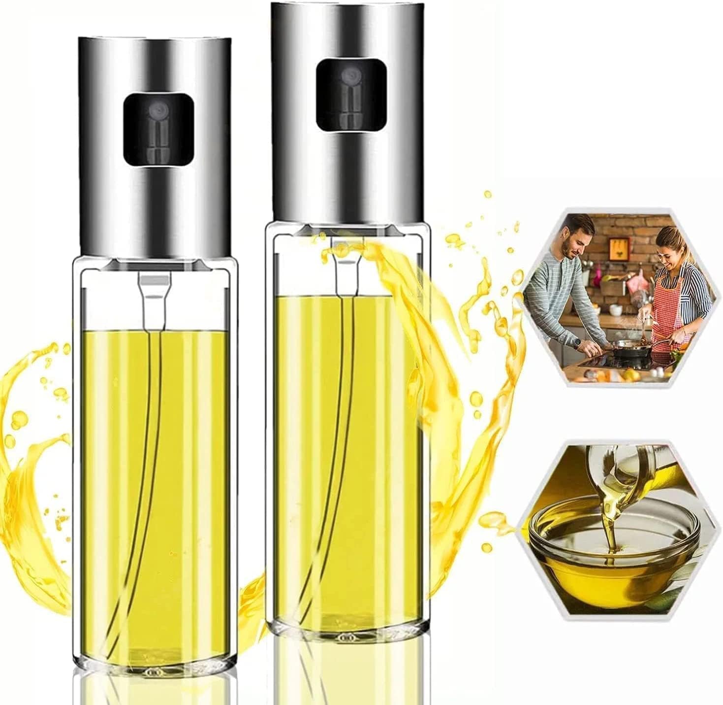 Oil Sprayer for Cooking, Olive Oil Sprayer Mister, 105ml