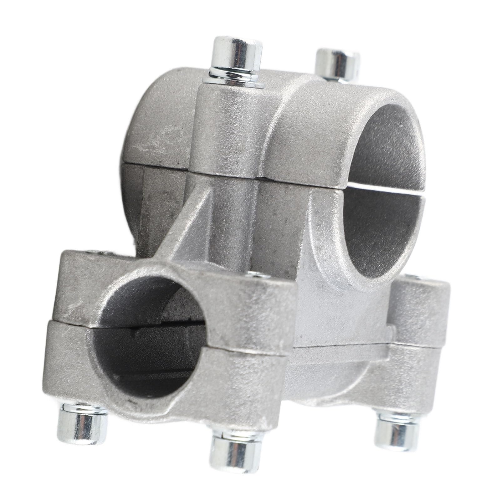 Strimmer Handle Bracket Clamp - Aluminium Alloy, Rustproof, 28mm Tube Holder for TrimmerBrushcutter - Easy Installation & Versatile Use (Cross Fixture (28, 19))