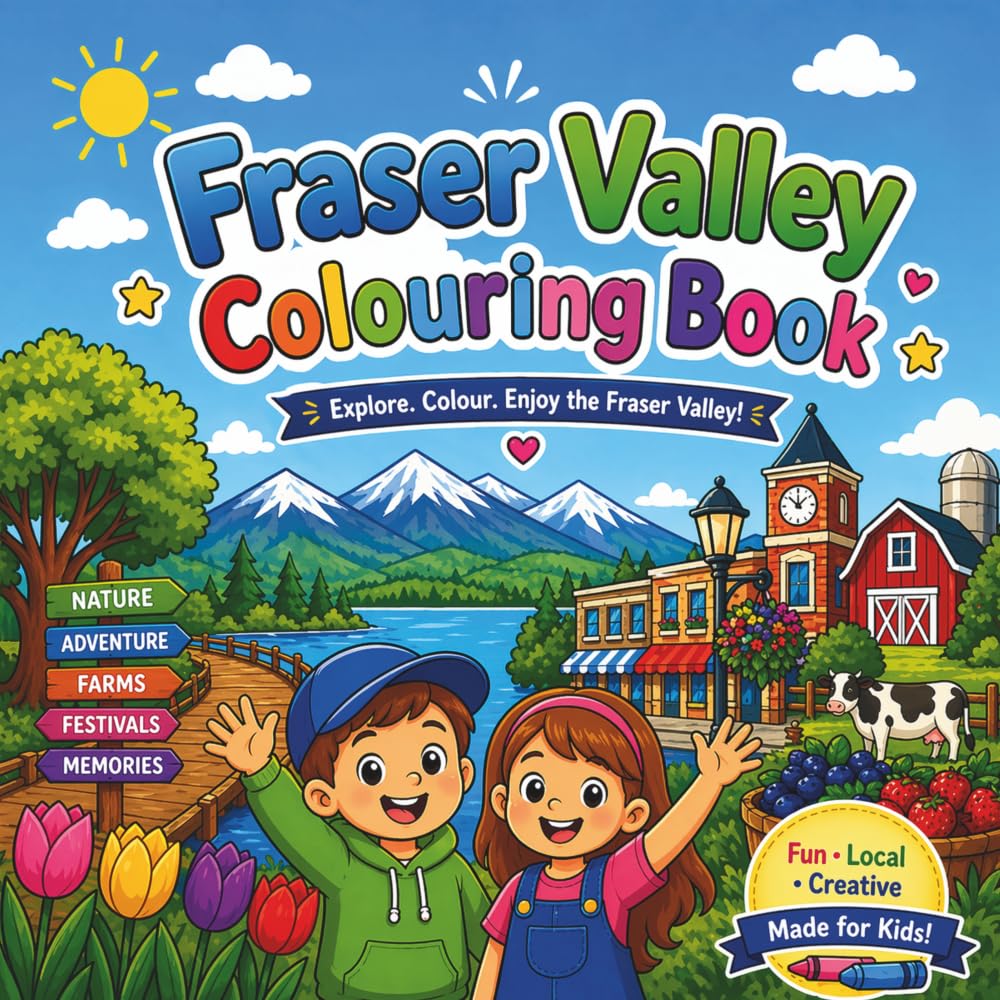 Fraser Valley Colouring Book