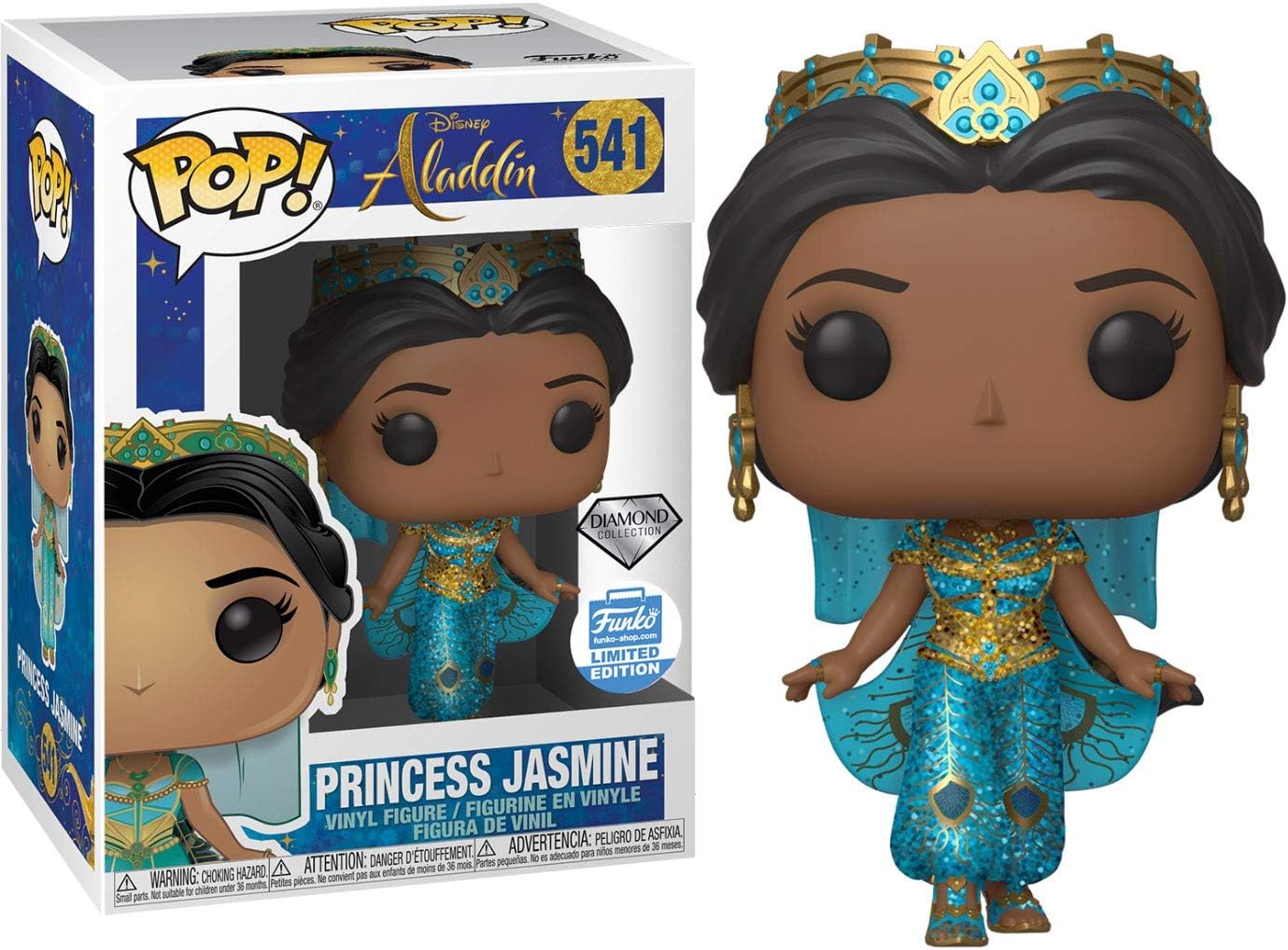 Funko Pop! Alladin 541 Princess Jasmine Vinyl Figure