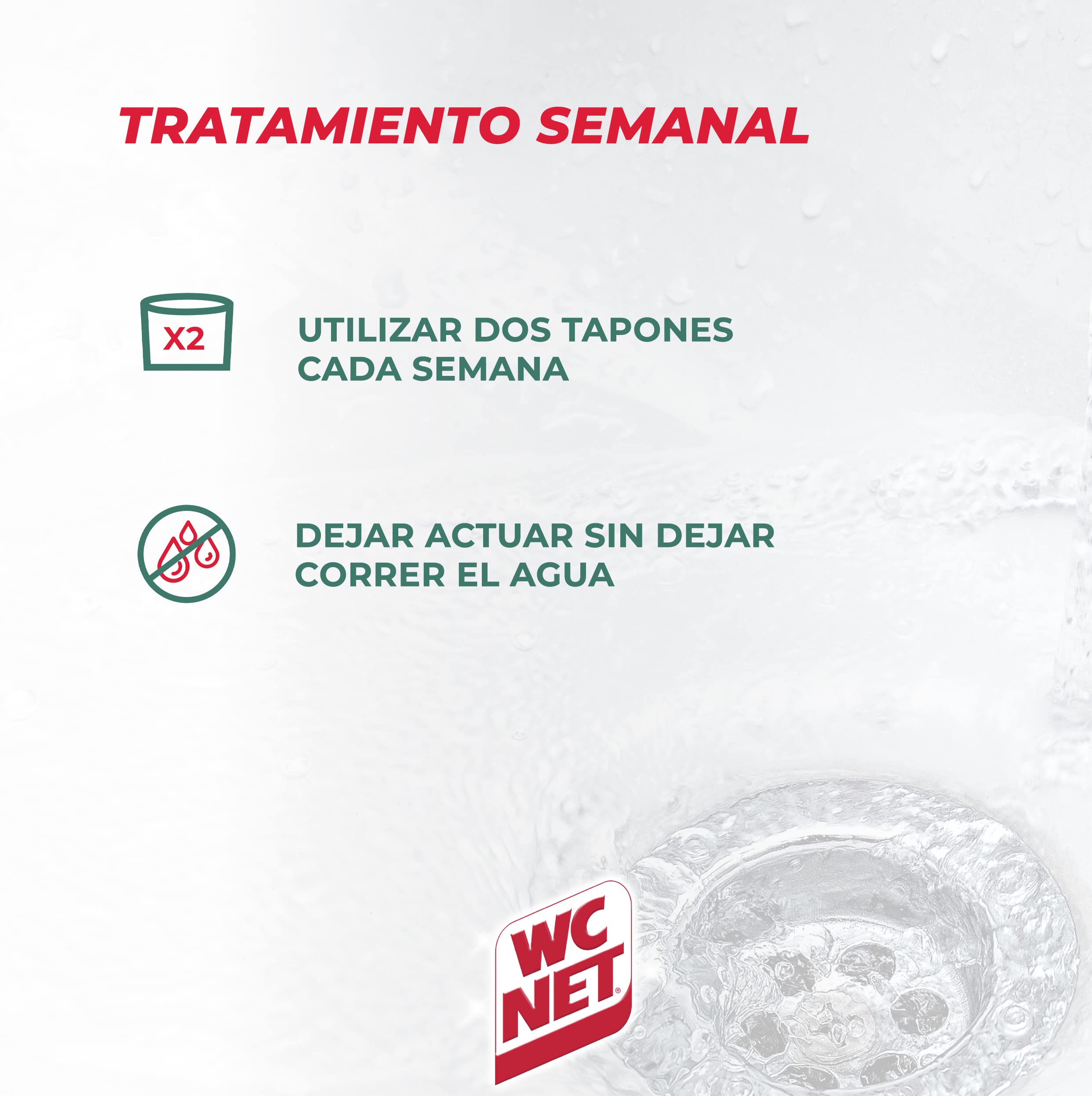 ¿Tuberías con malos olores? Wc Net Limpia Tuberías con Carbón activo es la solución. Disuelve cabellos y restos de jabón. 700ml
