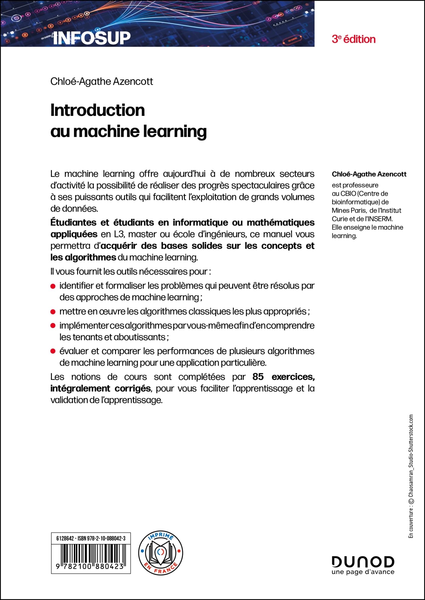 Introduction au Machine Learning - 3e éd.