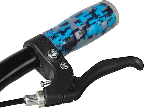 Miniatura 8 de Dynacraft Invader 16-Inch Kids BMX Bike for Ages 57 Years, Beginner Bicycle with Coaster Brake and Training Wheels, Blue and Red