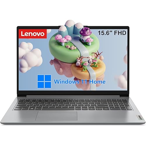 Lenovo 2026 IdeaPad Laptop for Student & Home, 15.6 inch with Office 365, 16GB RAM, 256GB SSD, 500GB External HDD, Intel Dual Core, WiFi 6, Windows 11, Long Battery Life, Essential Laptop