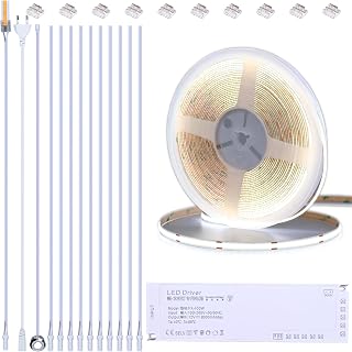 BENLUN 12V COB LED Streifen Unterschrank Beleuchtung Küche 10m CRI 93