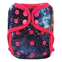 Vista 27 de Pañal para bebé recién nacido 8lbs-10lbs (floral)