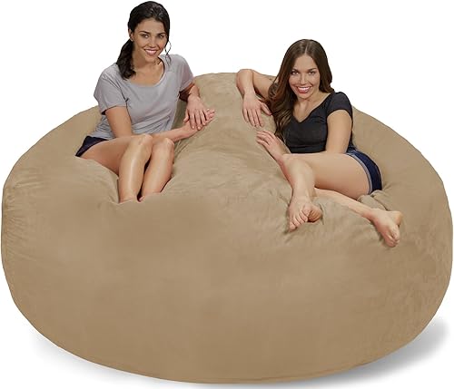 Miniatura 63 de Chill Sack - Funda para puf Microgamuza - Carbón - Solo funda,Microsuede - Chocolate - Solo funda,Microsuede - Azul marino - Solo funda,Guijarro -