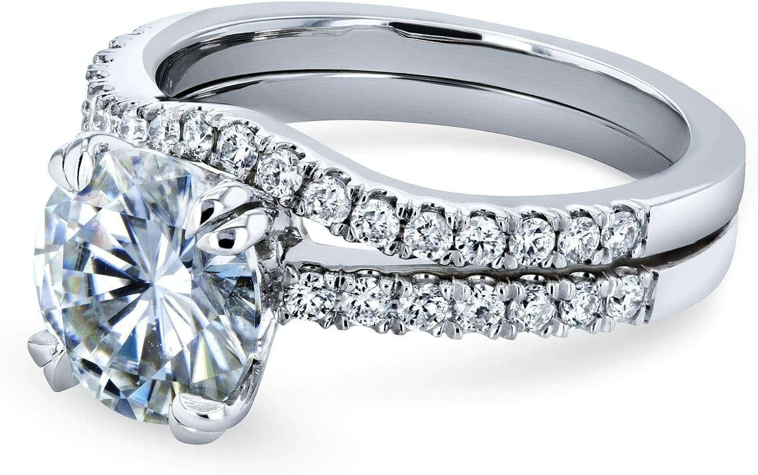 Kobelli Lab Grown Diamond Bridal Set 2 2/5 CTW 14k Gold (DEF/VS)