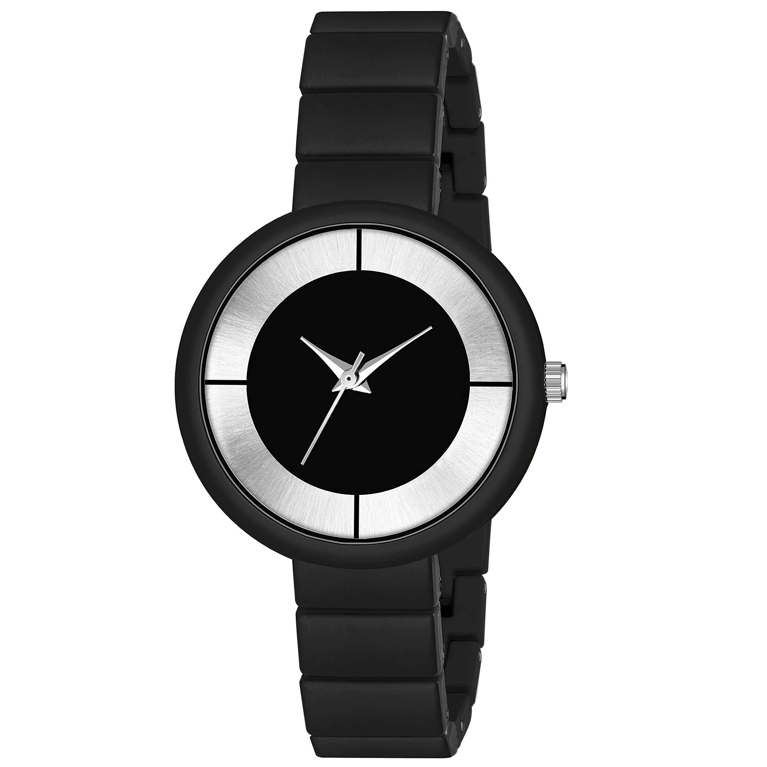 niyati Nx Black& Silver Dial with Black Metal Strap Analog Watch for Girl & Women (B09B4Z51PT) Amazon Price History, Amazon Price Tracker