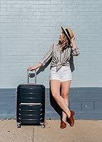 Vista 19 de Samsonite Freeform – Maleta rígida, expandible con ruedas dobles giratorias, Blanco