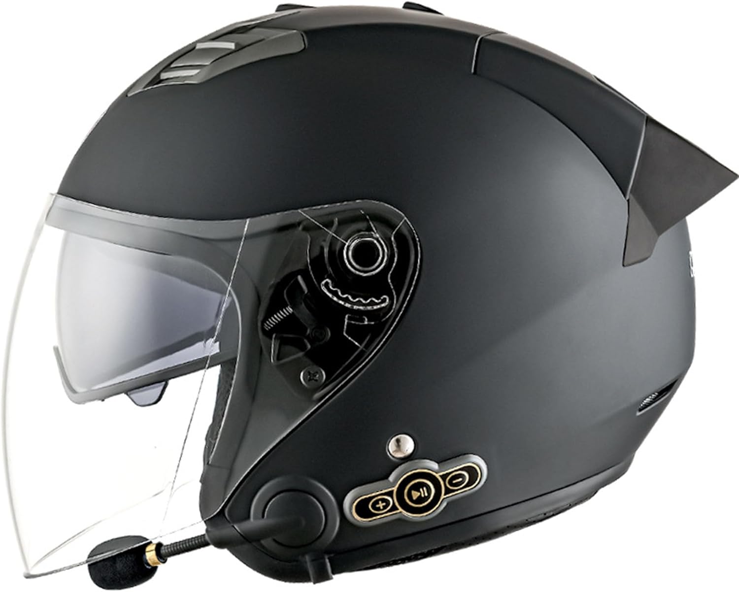 ジェット 3/4帽 バイク用 原付 メンズ レディース ダブルシールド Bluetooth 男女兼用 ユニセックス 超軽量 耐衝撃性