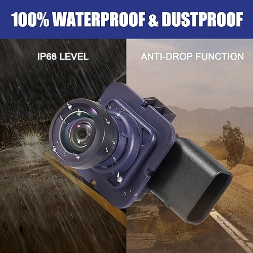 Miniatura 5 de Cámara de seguridad de visión trasera de visión trasera de asistencia de estacionamiento compatible con 2011 2012 2013 2014 2015 Ford Explorer Views