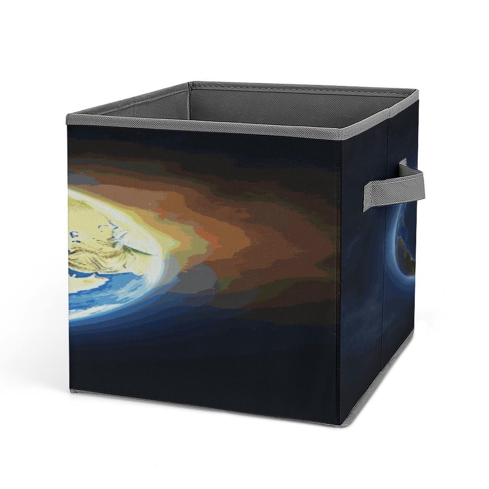 Fekiloot Style Glowing Earth Storage Bins Storage Baskets