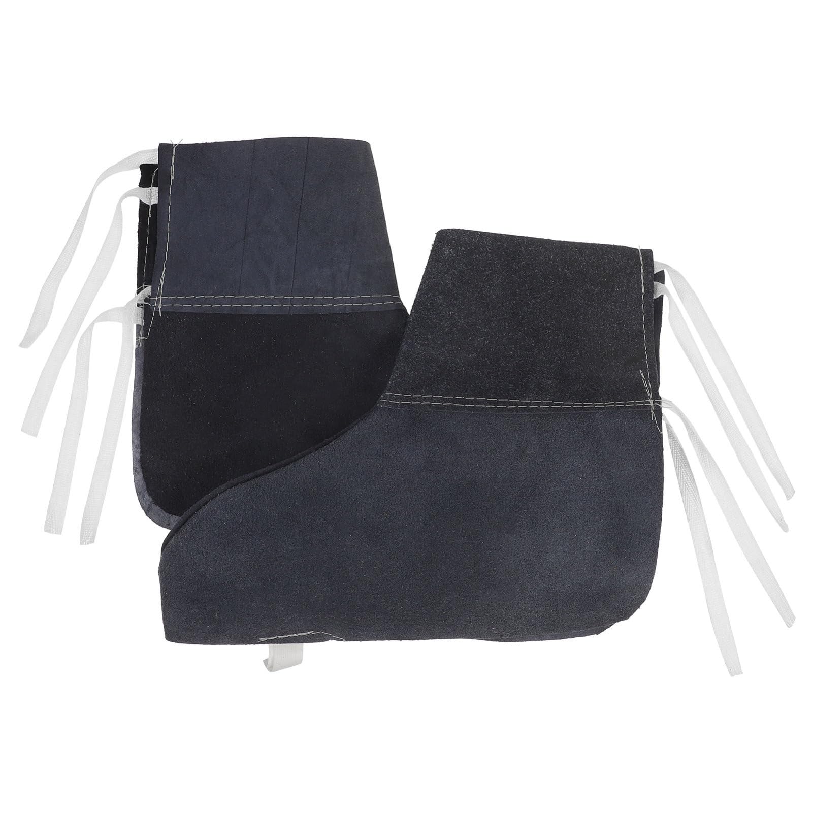 ARTIBETTER 1 Pair Welding Foot Shield Welding Safety Shoes Protectors Welding Shoe Protector Cover Welder Protective Covers Welding Shoe Protective Cover Welder Supplies Cowhide Blue