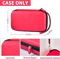 Vista 2 de Funda compatible con Texas Instruments TI-Nspire CX II/TI Nspire CX/TI-NSPIRE CX-II T CAS/para calculadora gráfica a color TI-84 Plus/TI-83 Plus CE