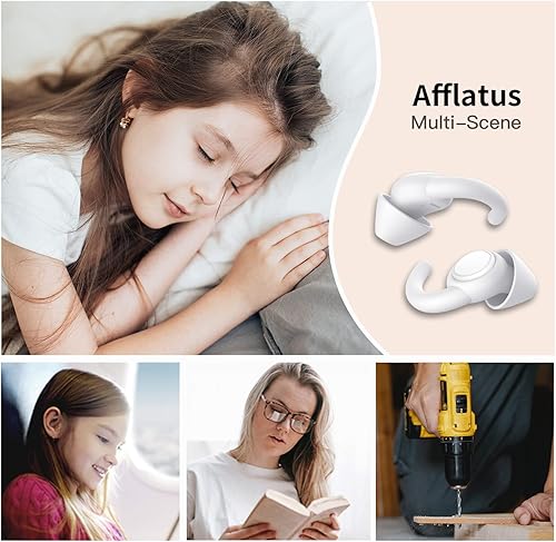 Miniatura 6 de Afflatus Tapones para los oídos para dormir y pequeños para niños, de 10 a 17 años, tapones cómodos para oídos pequeños, dormir, reducción de ruido,
