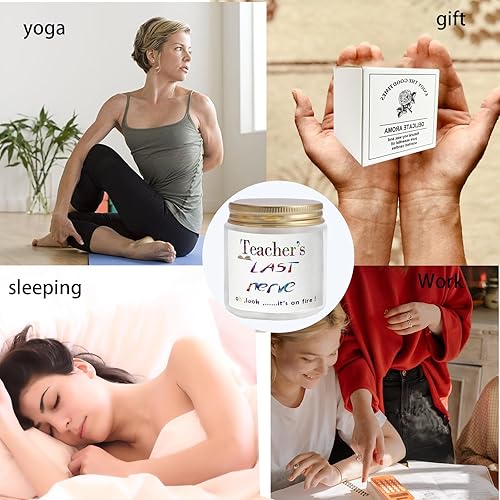 Miniatura 5 de Regalos de agradecimiento a profesores, mentores y profesores, velas para mujeres, velas de regalo para profesores