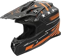 Vista 23 de TCT-MOTORPARTS - Casco para adultos DOT, modelo mariposa, con tapa abatible, de cara completa, para motocicleta, calle, motocross, cuatrimoto