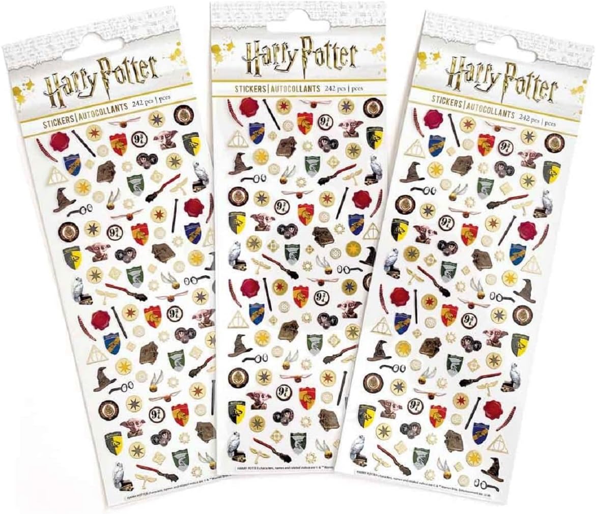 Autocollants décoratifs Harry Potter pour travaux manuels et collection