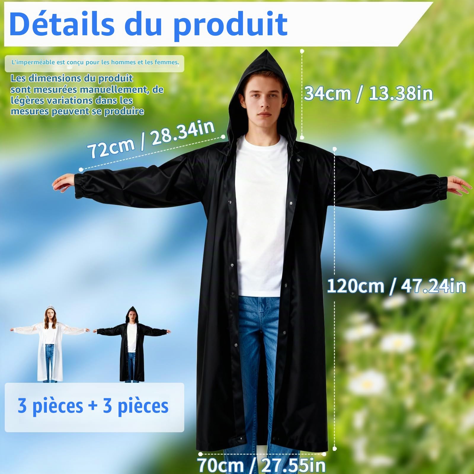 Manteau de pluie Eva
