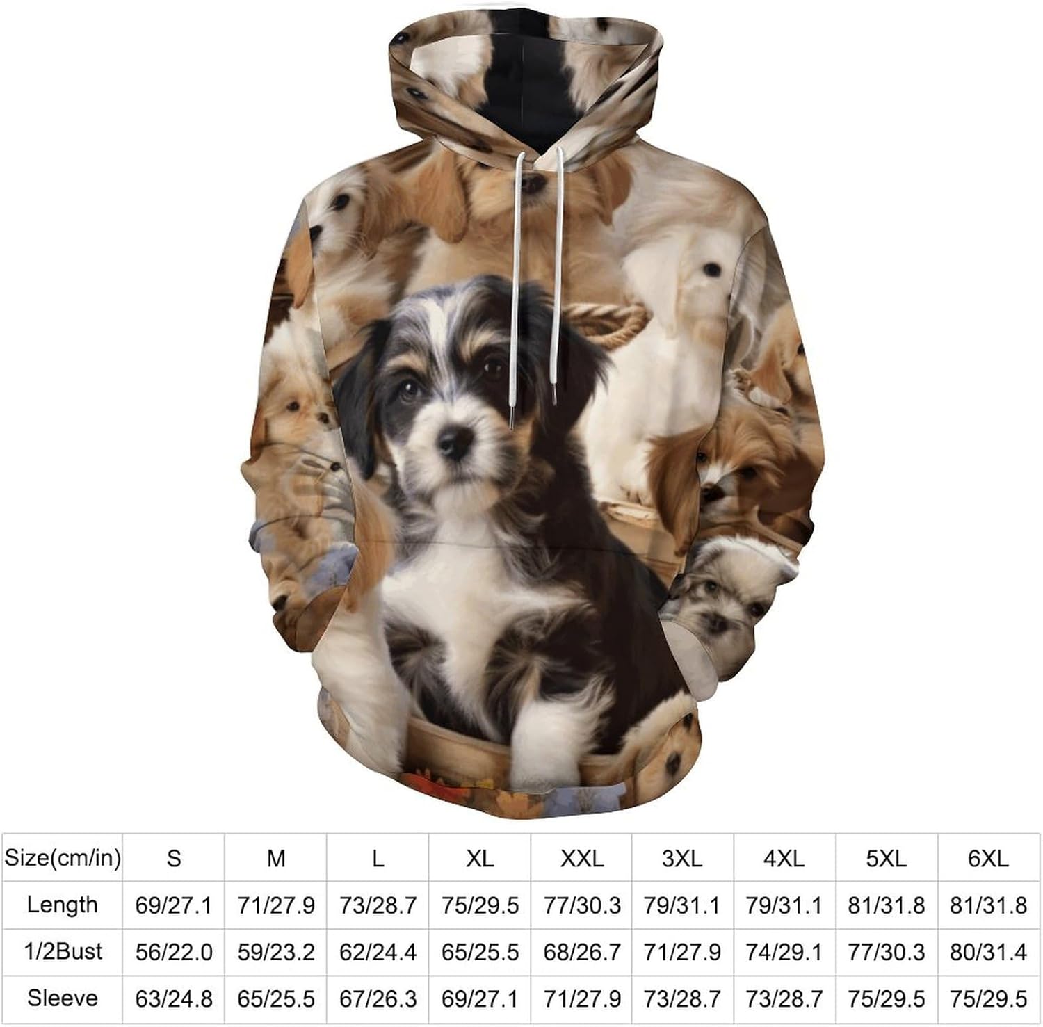 Oversize Hoodies For Men Cute Pet Dogs Women Sweatshirts Fashion Pullover Hoodies