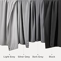 Vista 8 de Bedsure Fundas de almohada de tamaño estándar, fundas de almohada refrescantes, rayón derivado de bambú, color gris oscuro, juego de 2, fundas