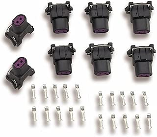 Holley 534-112 Fuel Injector Connectors - Package of 8 - coolthings.us