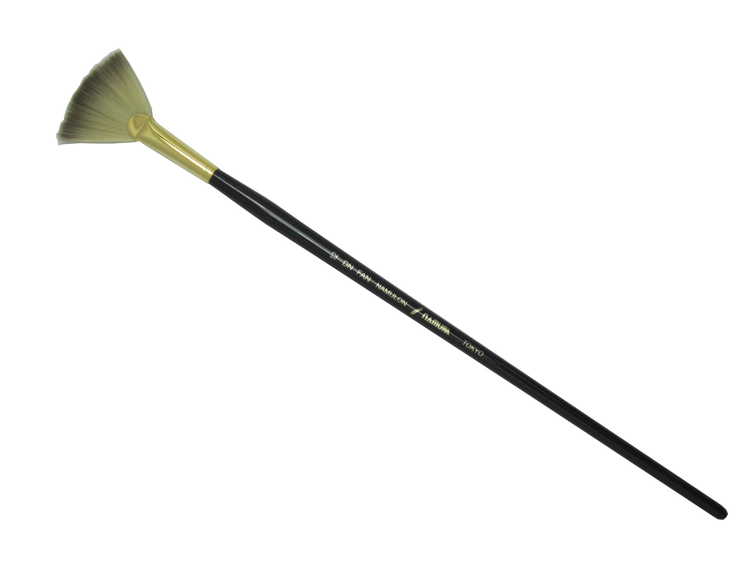 Amazon | 名村大成堂(Namurataiseidou) 油彩筆 FAN ナムロン 12号 | 筆