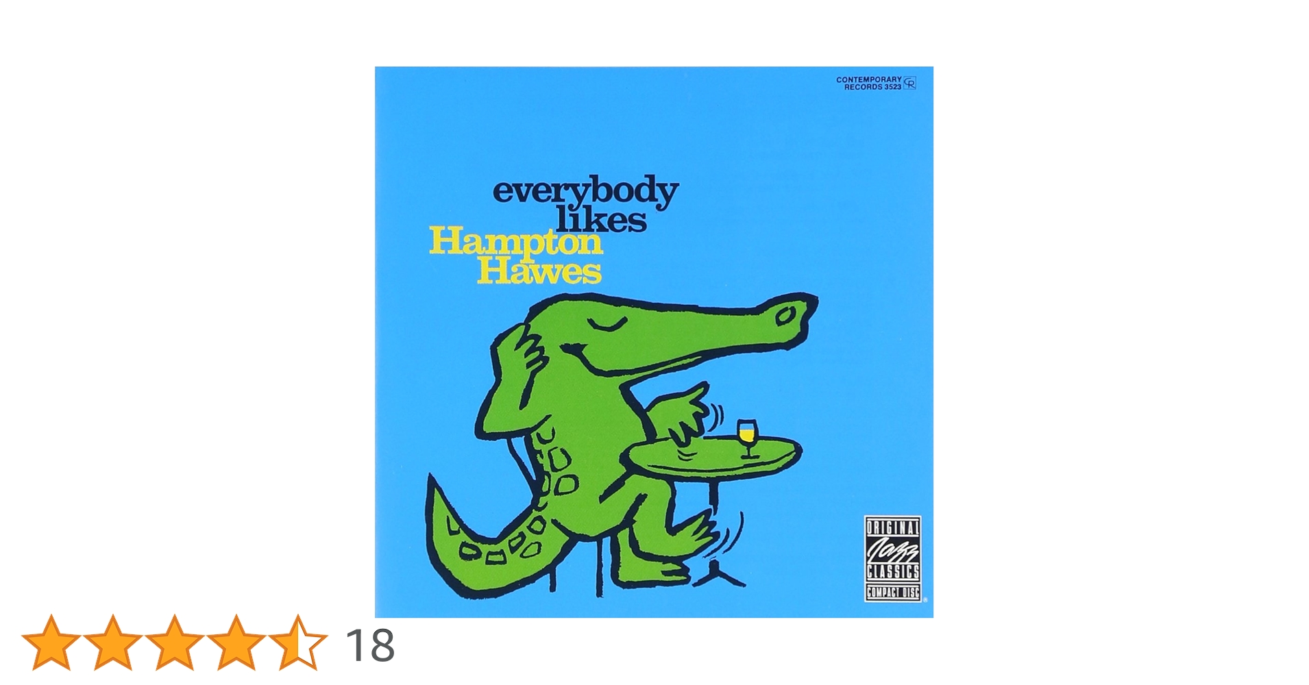 HAWES,HAMPTON - Everybody Likes Hampton Hawes Vol.3 | Amazon.com