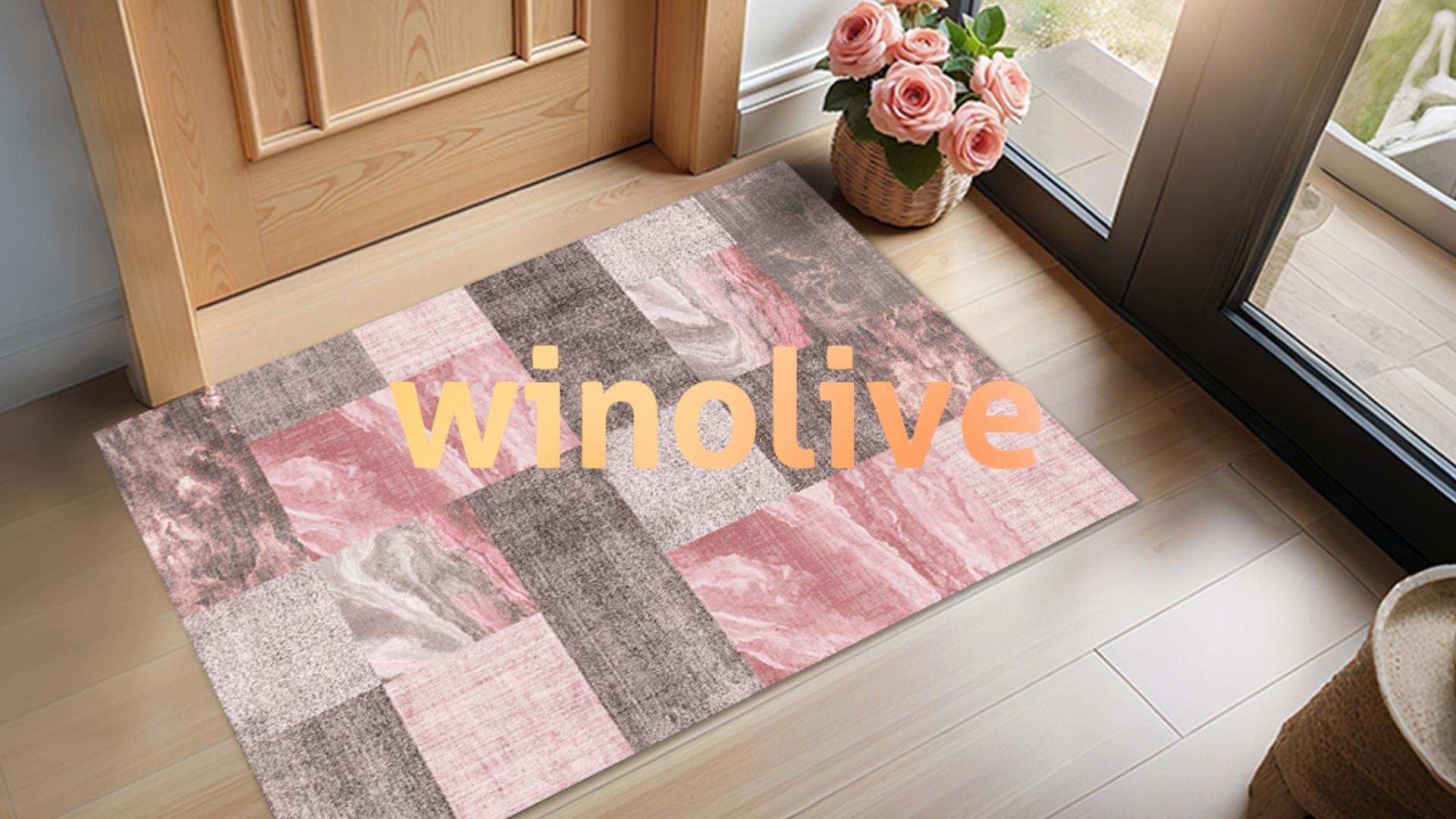 Tapete lavable 3x5 ft para dormitorio, diseño abstracto neutral miniatura 7