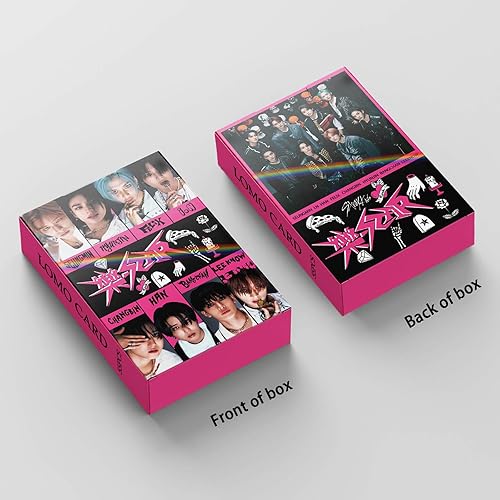 Miniatura 7 de Stray Kids Album Card Kpop Stray Kids Photocard 55pcs Stray Kids Rock Star Laser Photocard -STAR Album Photocards Kpop Lomo Cards Stray Kids Merch