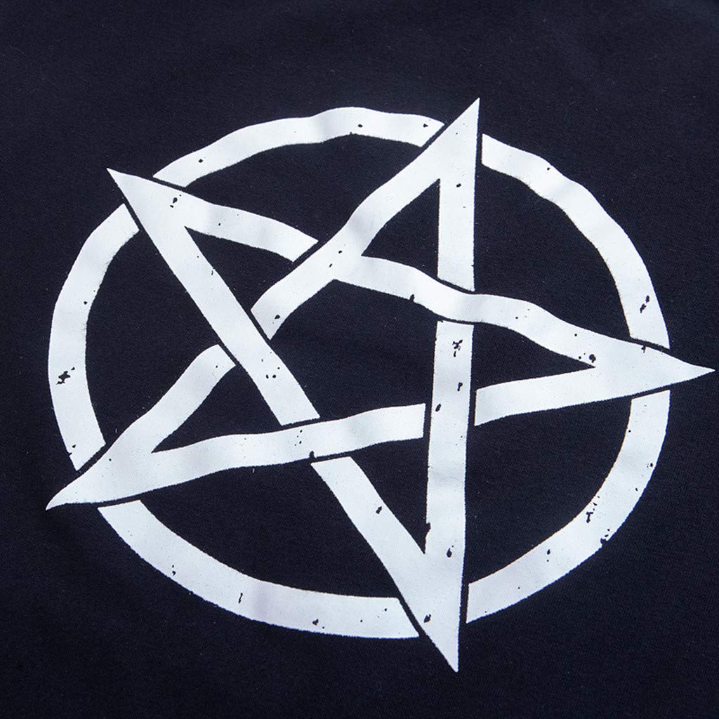 Dasongff Robe Gothique Steampunk Pour Femme, Pentagramme