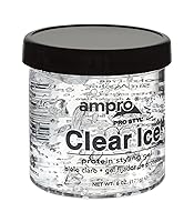 Vista 1 de Ampro Pro Styl Clear Ice - Gel para peinar proteínas, 6 onzas (paquete de 6)