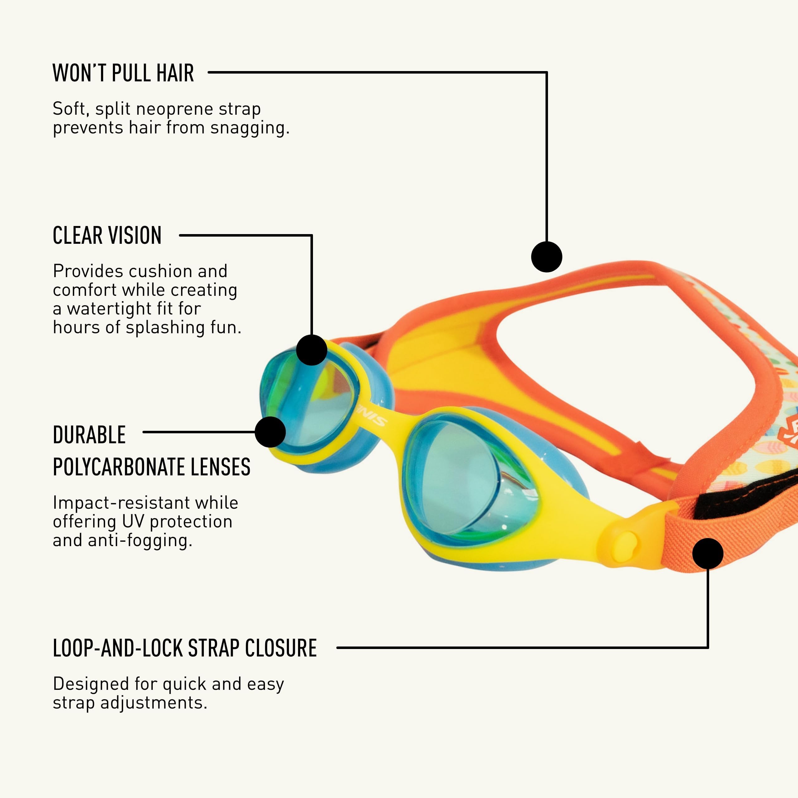 FINIS DragonFly Goggles Surf Rider - Image 4