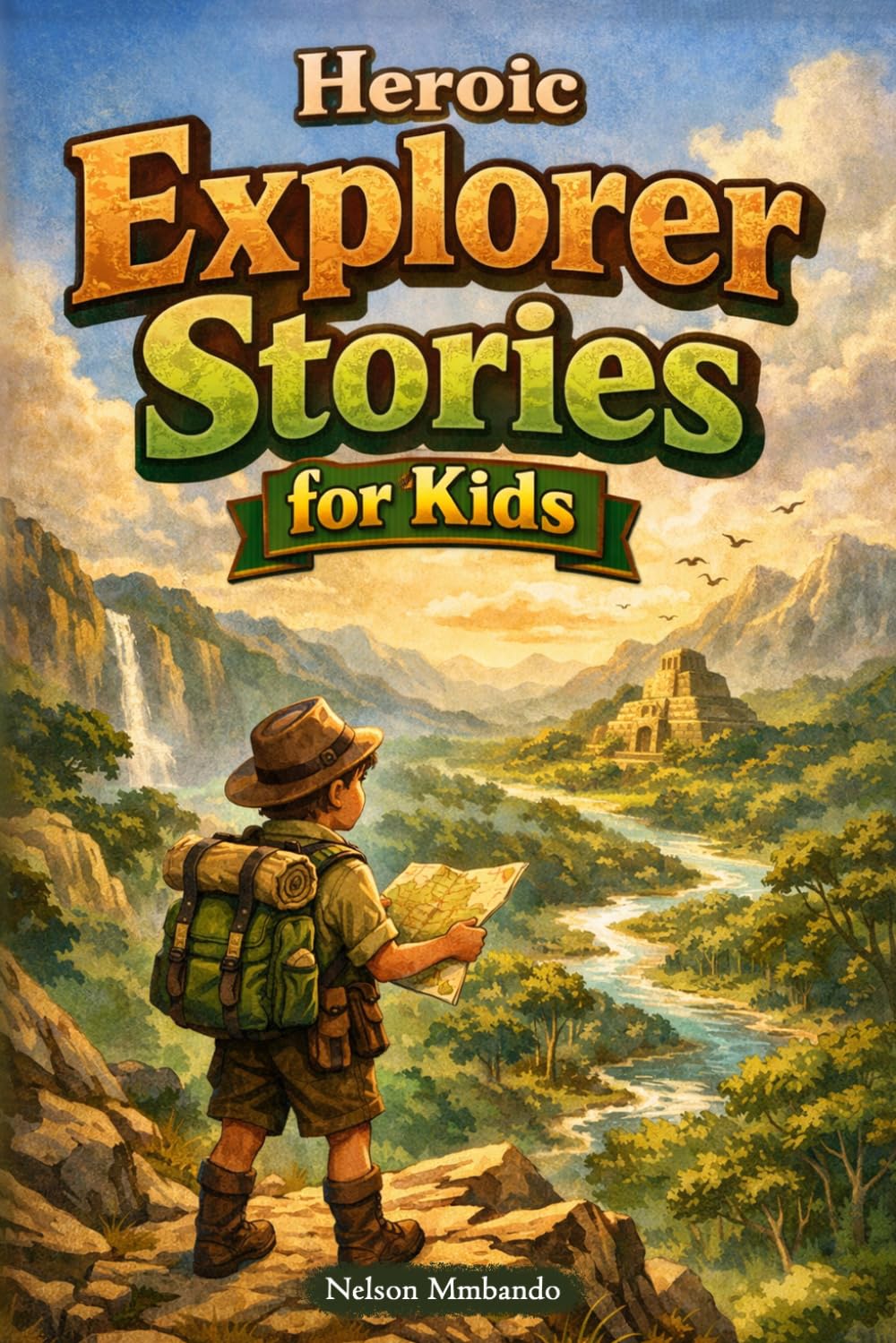 Heroic Explorer Stories for Kids: Journey across Jungles, Mountains & Hidden Worlds (A Fun Gift for Young Adventurers)