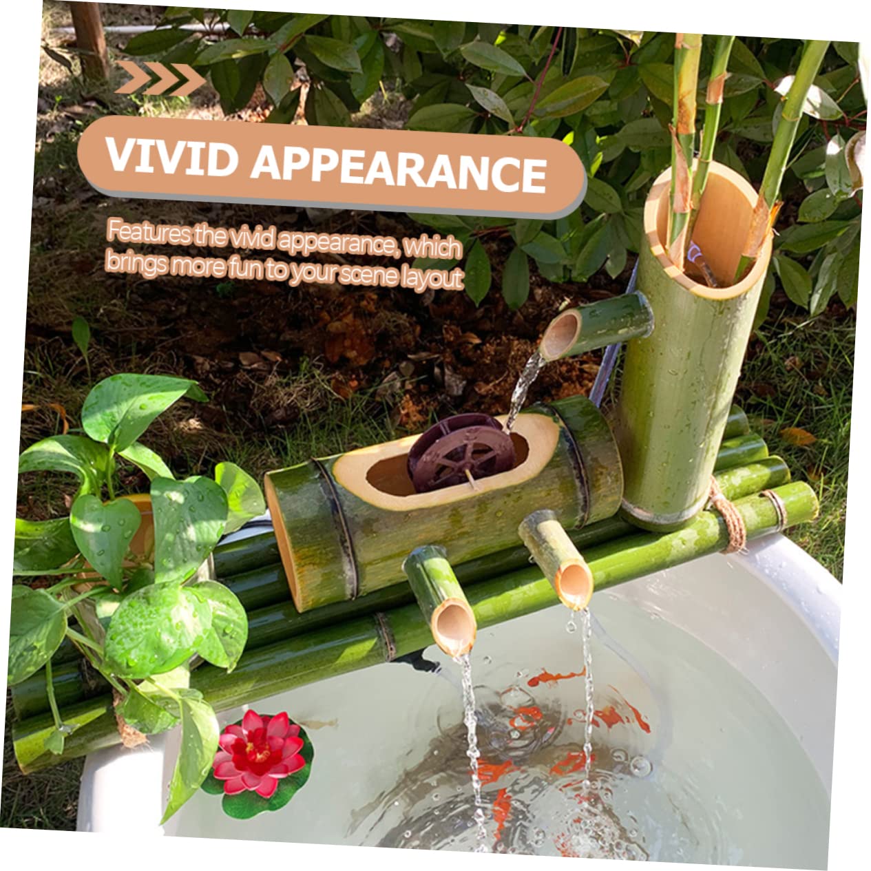 Mini Roue à Eau Décorative - 2 Modèles Cascade Pour Fontaine Zen, Aquarium Ou Jardin Miniature